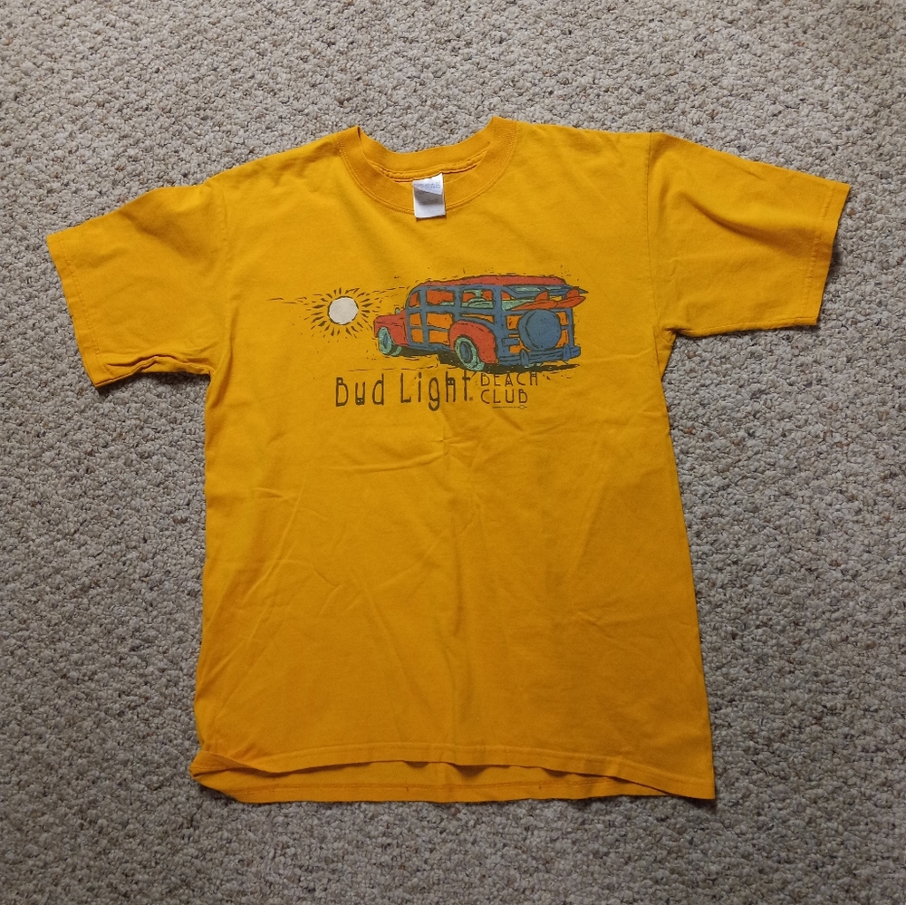 Unisex Bud Light Beach Club T-Shirt.